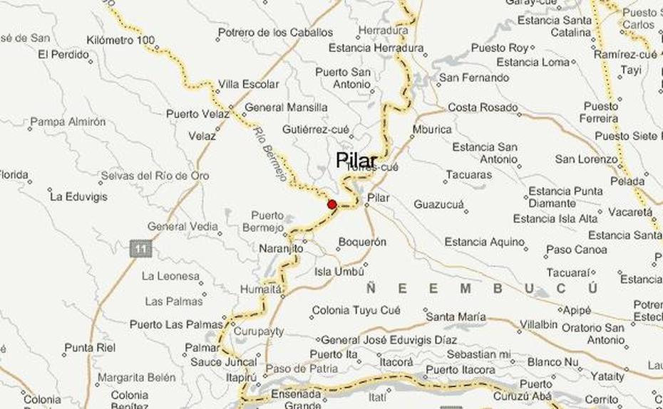 Pilar, Paraguay Location Guide, Pilar, Paraguay, Paraguay Location, Paraguay On World