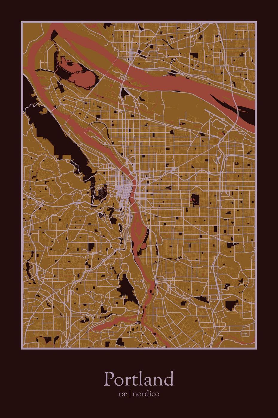 Pin On Maps, Portland, United States, Portland State University, Portland Oregon State