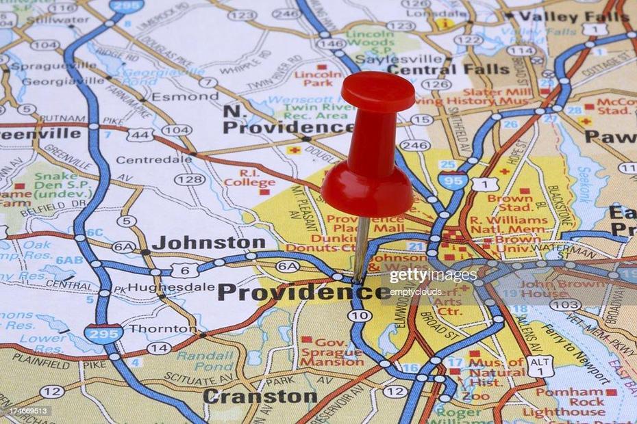 Providence Rhode Island On A Map High-Res Stock Photo – Getty Images, Providence, United States, United States  For Kids, Detailed  United States