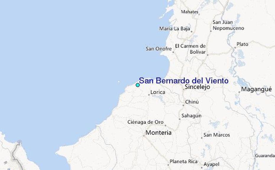 San Bernardo Del Viento Tide Station Location Guide, San Bernardo Del Viento, Colombia, Archipielago De San Bernardo, Imagenes Del Viento