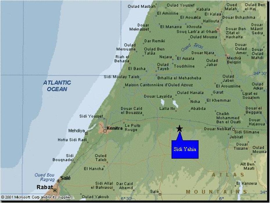 Sidi Yahia El Gharb, Morocco, Yahia, Sidi Yahia El Gharb, Morocco