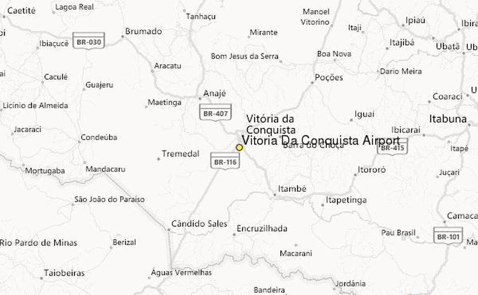 Vitoria Da Conquista Airport Weather Station Record – Historical …, Vitória Da Conquista, Brazil, Simbolo De Conquista, Bahia E  Vitoria