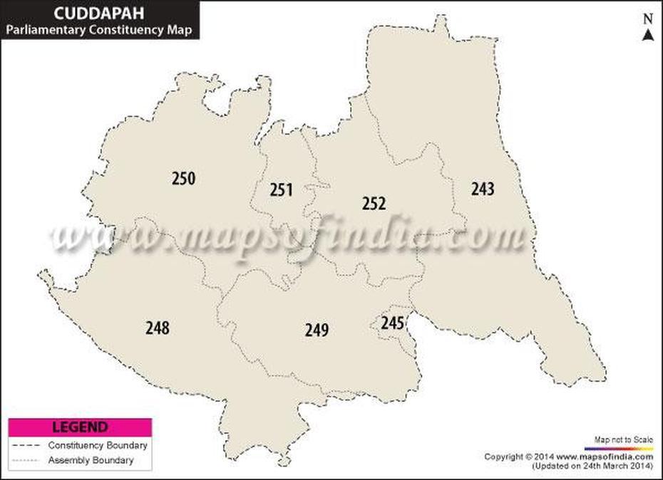 Cuddapah Election Result 2019 – Parliamentary Constituency Map And …, Cuddapah, India, Cuddapah, India