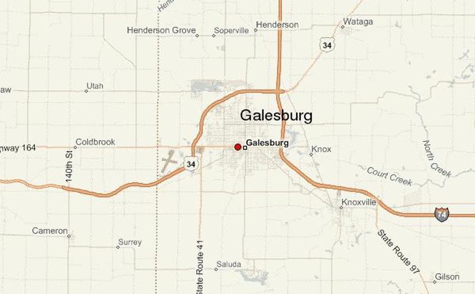 Galesburg Weather, Galesburg Ks, Illinois Location, Galesburg, United States