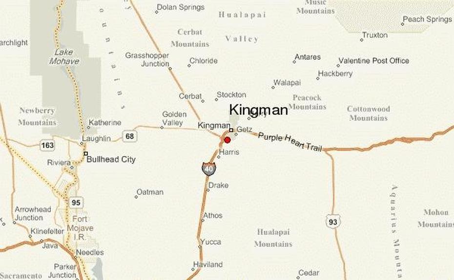 Guide Urbain De Kingman, Arizona, Kingman, United States, Kingman Island, Kingman Kansas