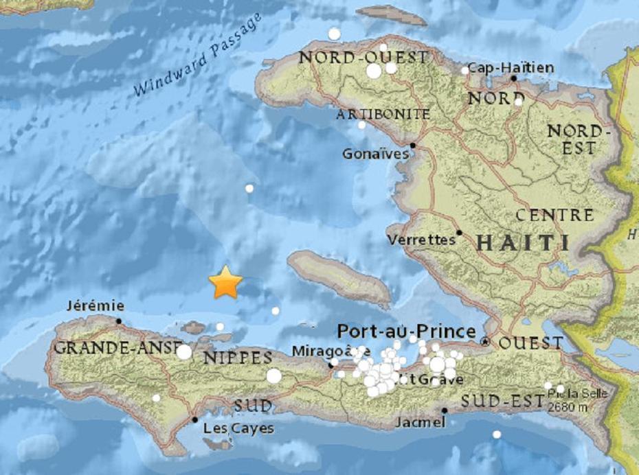Haiti : La Terre A Encore Tremble Cet Apres-Midi Dans Les Nippes | Rezo …, Petit-Trou De Nippes, Haiti, Seisme Haiti, Les Cayes Haiti