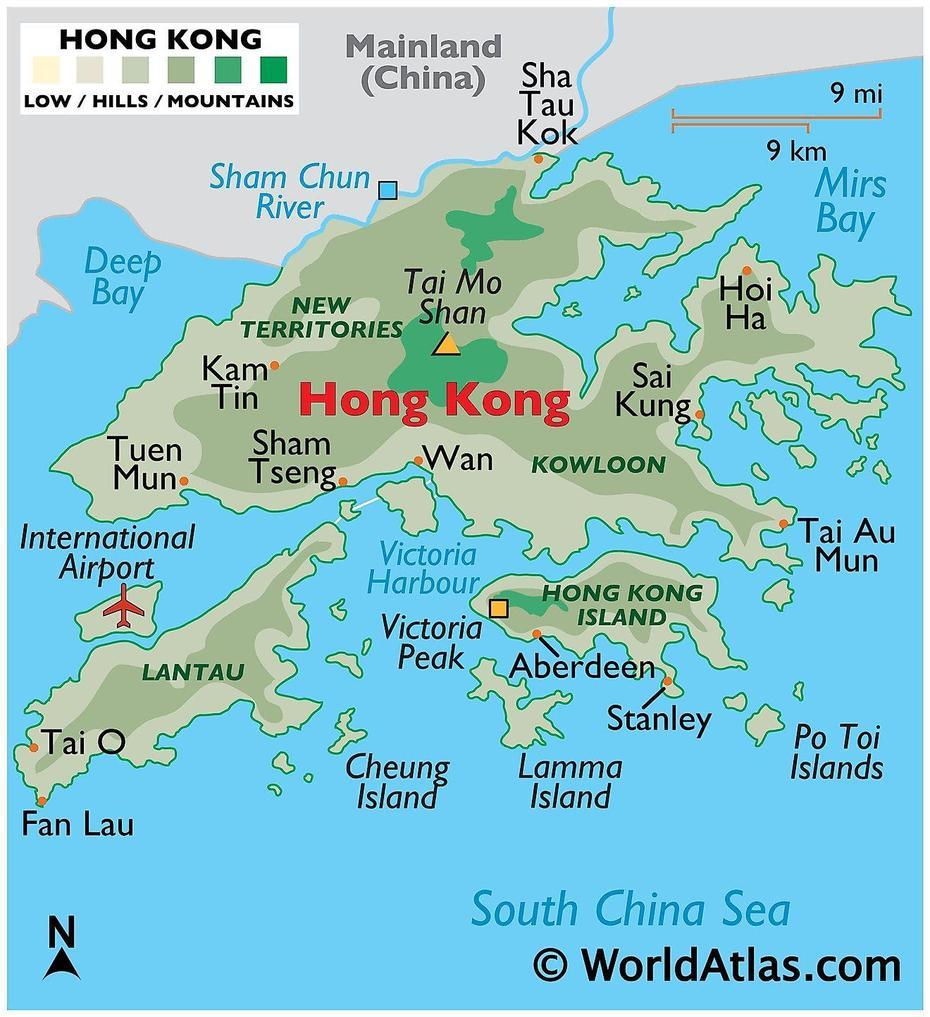 Hong Kong Maps & Facts – World Atlas, Hong Kong, Hong Kong, Hong Kong Kowloon, Hong Kong  In Chinese