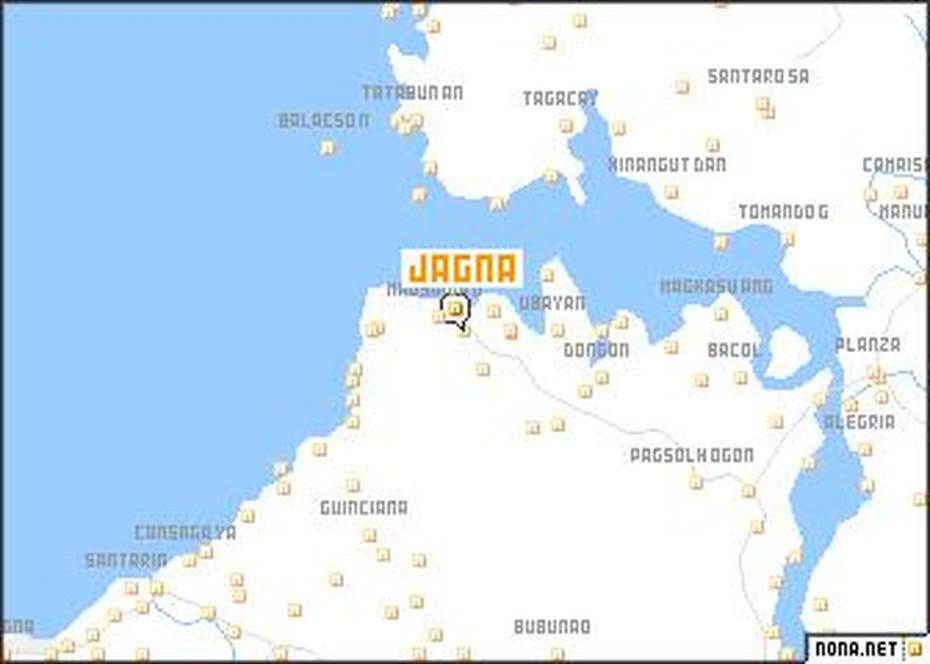 Jagna (Philippines) Map – Nona, Jagna, Philippines, Bohol, Talibon  Bohol