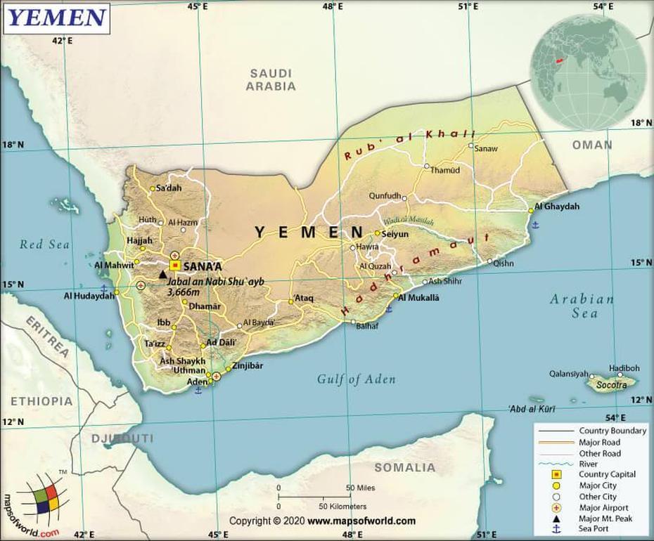 What Are The Key Facts Of Yemen? | Yemen Facts – Answers, Al Ghayz̧Ah, Yemen, Yemen  Middle East, Yemen Governorates