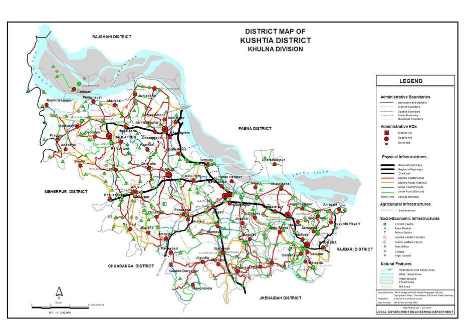 Local Government Engineering Department (Lged), Kushtia, Bangladesh, Khulna District, Chuadanga