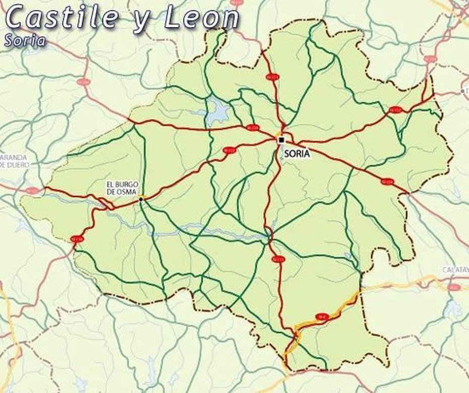 Map Of Soria Map For Planning Your Holiday In Soria, Soria Spain, Soria, Spain, Ponte Vedra Spain, Albacete Spain