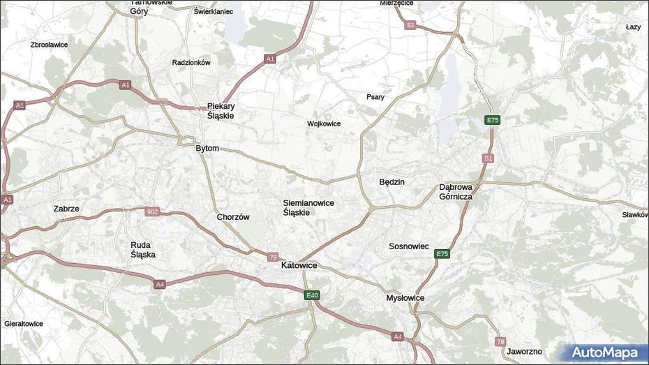 Mapa Czeladz, Czeladz Na Mapie Targeo, Czeladź, Poland, Tężnia  Solankowa, Świecie