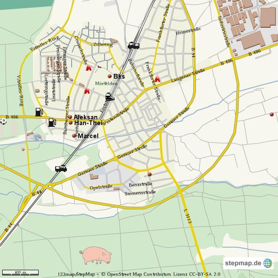 Morfelden-Walldorf Von Han-Thai – Landkarte Fur Die Welt, Mörfelden-Walldorf, Germany, Moerfelden-Walldorf Todesanzeigen, La Rosa Moerfelden -Walldorf