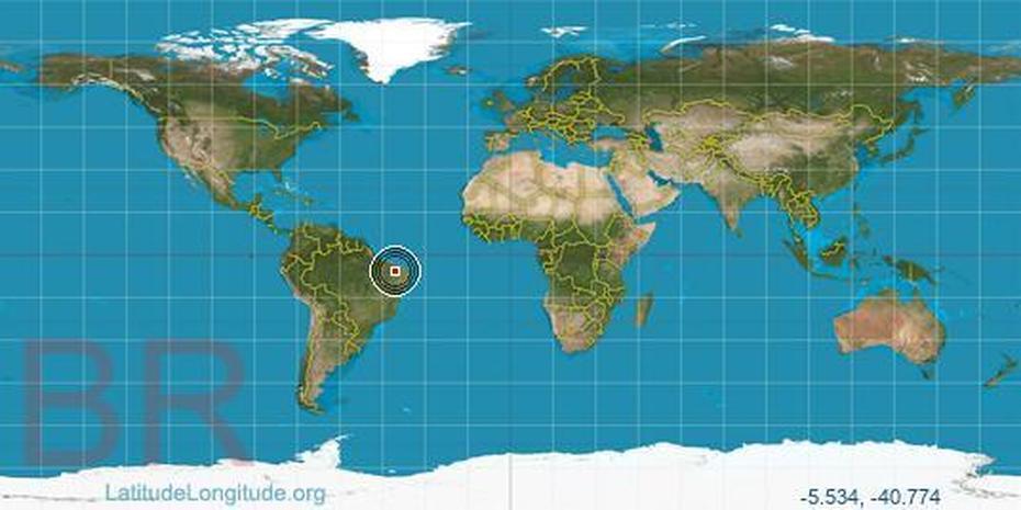 Novo Oriente Latitude Longitude, Novo Oriente, Brazil, A Medio Oriente, Oriente Province