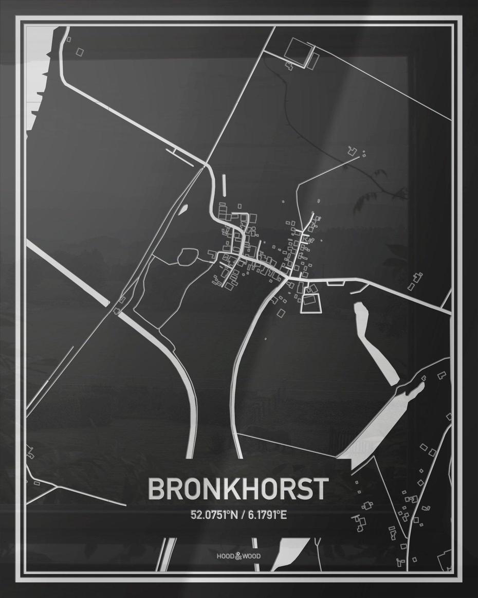 Plattegrond Bronkhorst Centrum – Hood&Wood, Bronkhorst, Netherlands, Bronkhorst El-Flow, Cem Bronkhorst