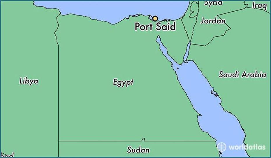 Where Is Port Said, Egypt? / Port Said, Muhafazat Bur Sa`Id Map …, Port Said, Egypt, Arish Egypt, Egypt Satellite