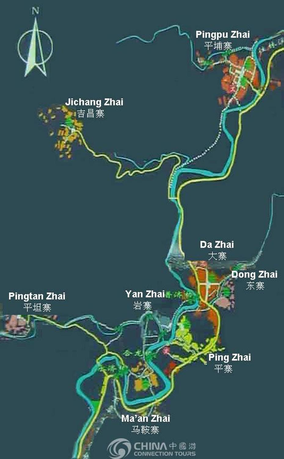 Sanjiang Tourist Map, China Sanjiang Tourist Map – Sanjiang Travel Guide, Sanjiang, China, Shandong China, Fujian China