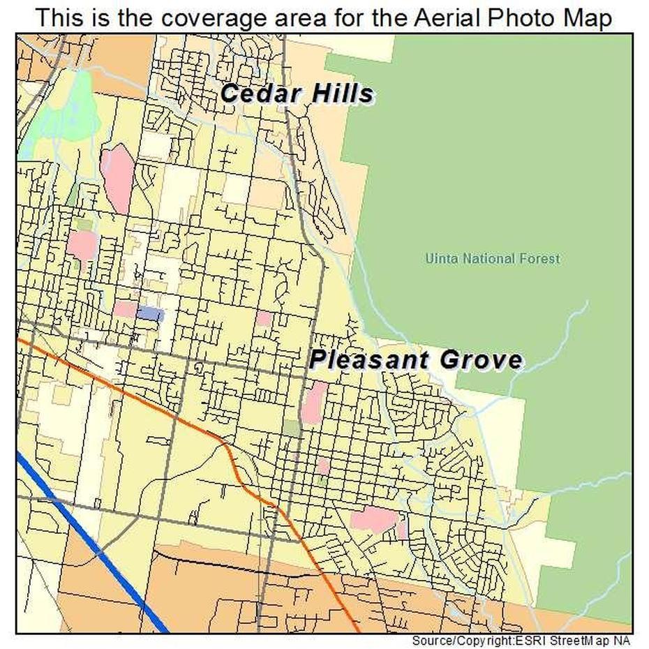 Aerial Photography Map Of Pleasant Grove, Ut Utah, Pleasant Grove, United States, Pleasant Grove Utah, Pleasant Grove Ut