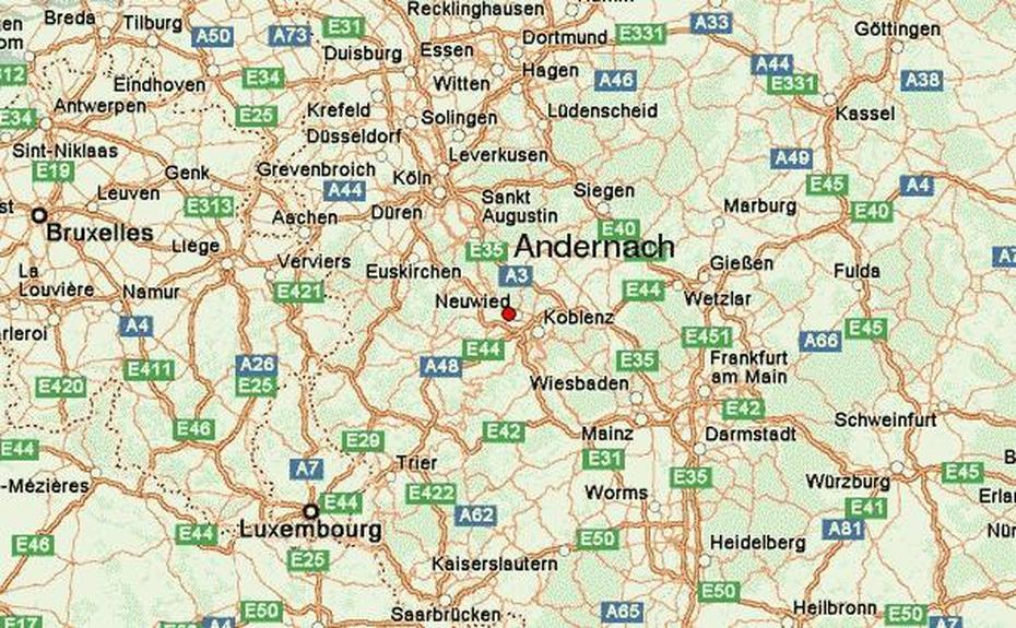 Andernach Geyser, Andernach Am Rhein, Stadsgids, Andernach, Germany