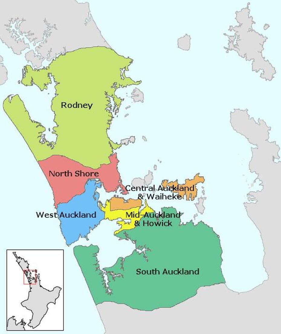 Auckland Map City Regional | Political Map Of New Zealand, Auckland, New Zealand, New Zealand Tourism, Street  Of Auckland