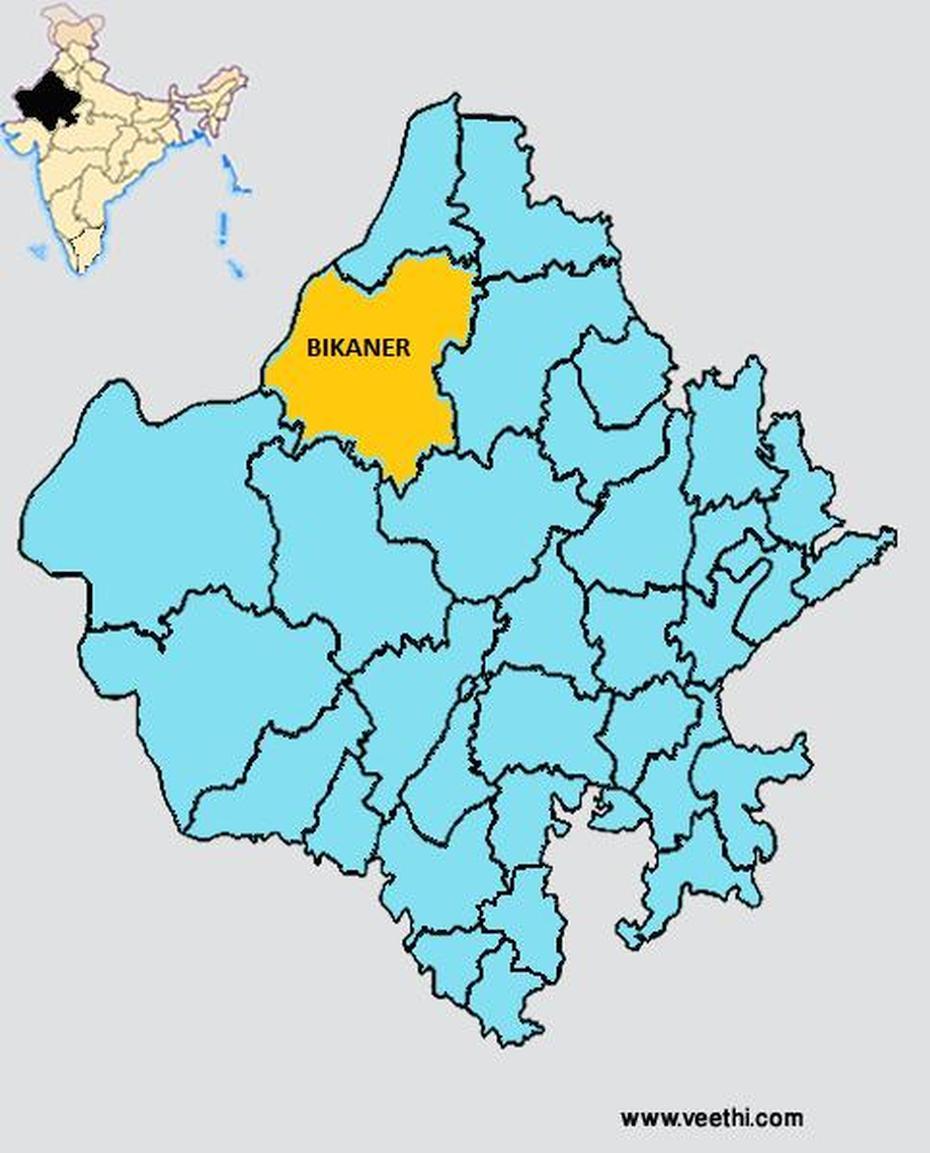 Bikaner District, Bīkaner, India, Temple  Bikaner, Bikaner  District