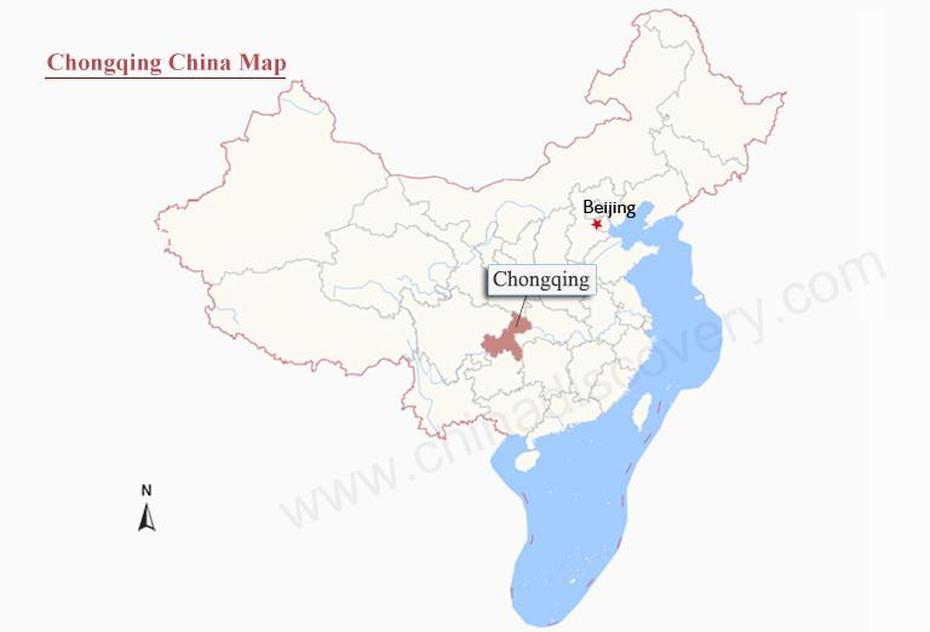 Chongqing Location, Chongqing District, Yangtze Cruise, Chongqing, China