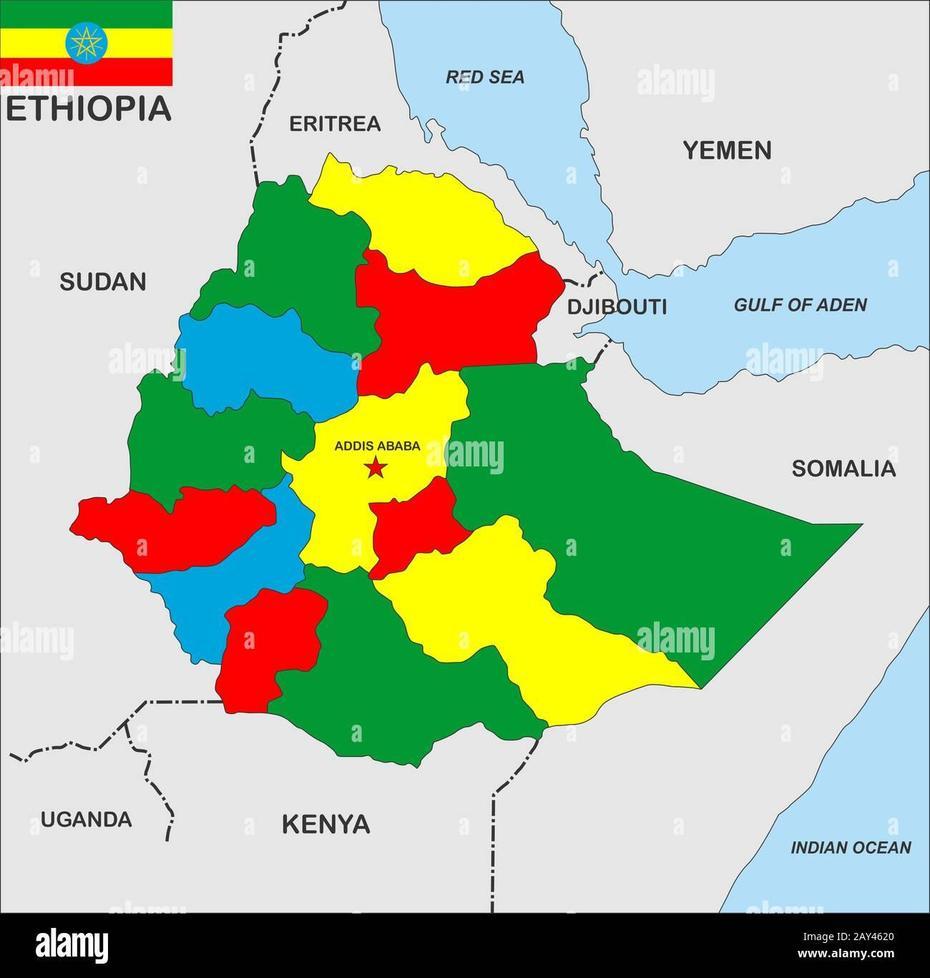 Ethiopia Map Stock Photo – Alamy, Werota, Ethiopia, Ethiopia Elevation, Omo Valley Ethiopia