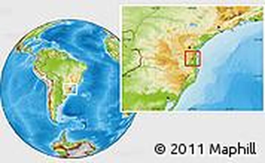 Free Savanna Style Location Map Of Guaramirim, Guaramirim, Brazil, Brazil On World, Brazil  Cartoon