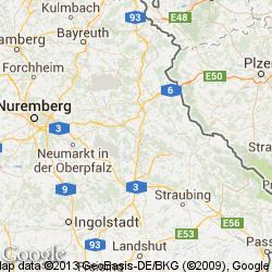 Germany Topographic, Kreuzberg, Travel Guide, Schwandorf, Germany