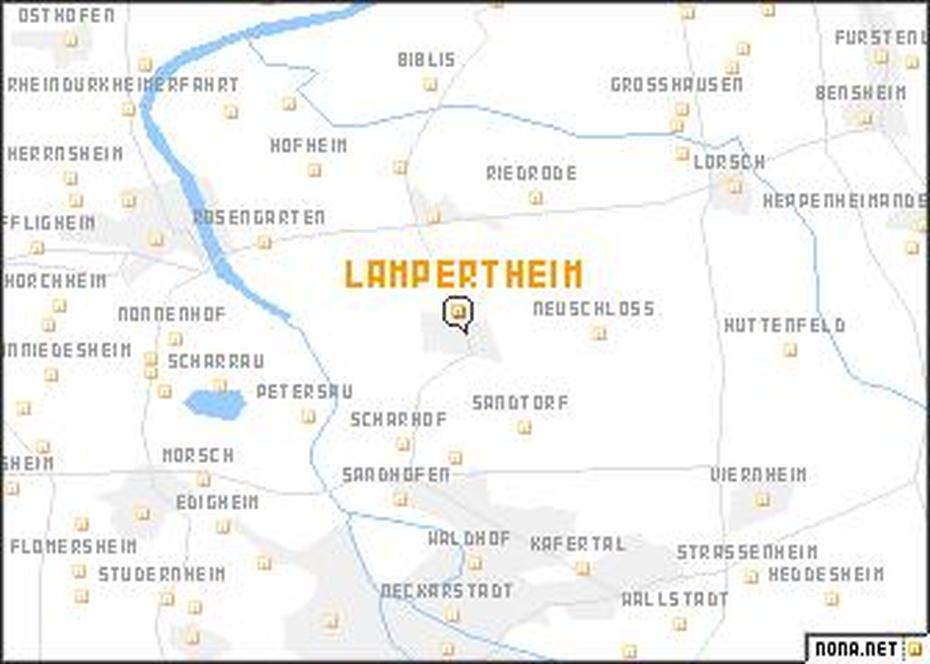 Lampertheim (Germany) Map – Nona, Lampertheim, Germany, Oppenheim  Wine, Nierstein Germany