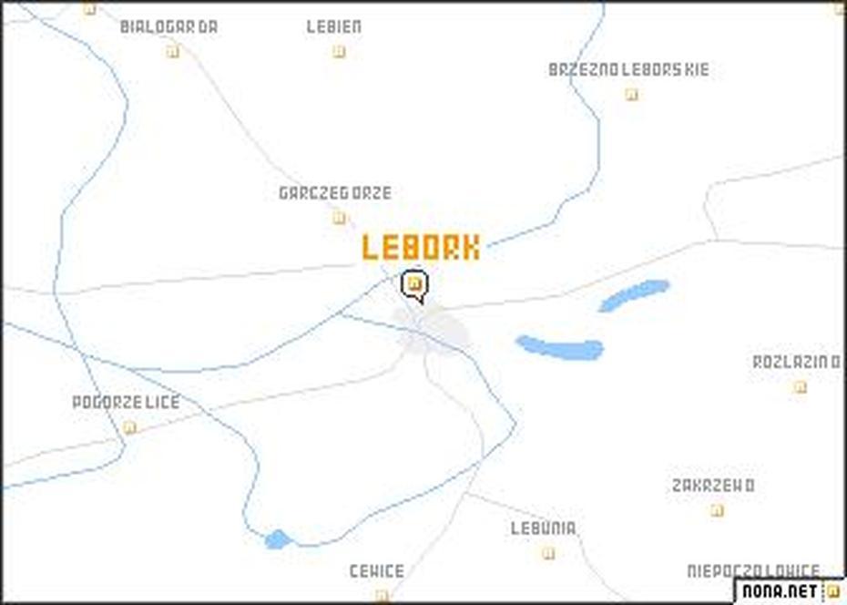 Lebork (Poland) Map – Nona, Lębork, Poland, Kwidzyn Poland, Slupsk Poland