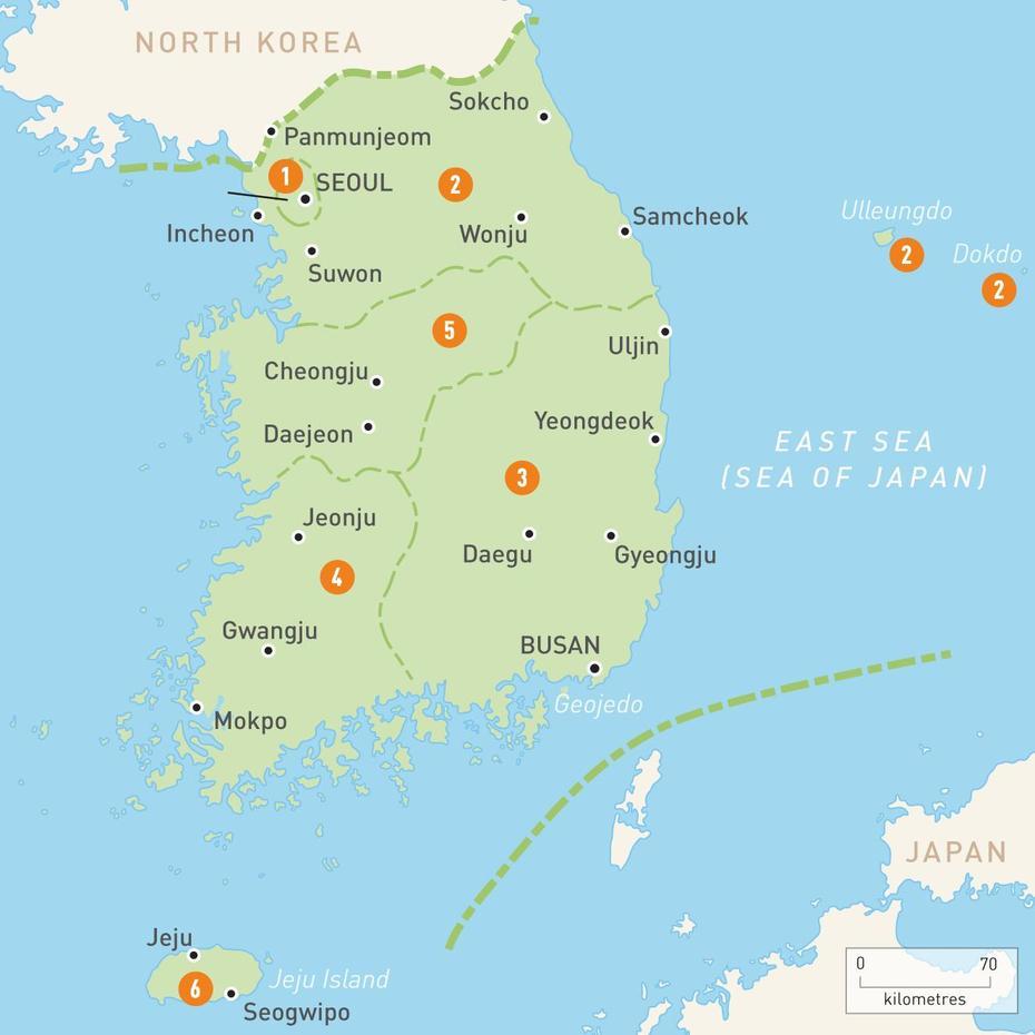 Map Of South Korea | Korea, South Korea, Samcheok, Heunghae, South Korea, South Korea Japan, South Korea Road