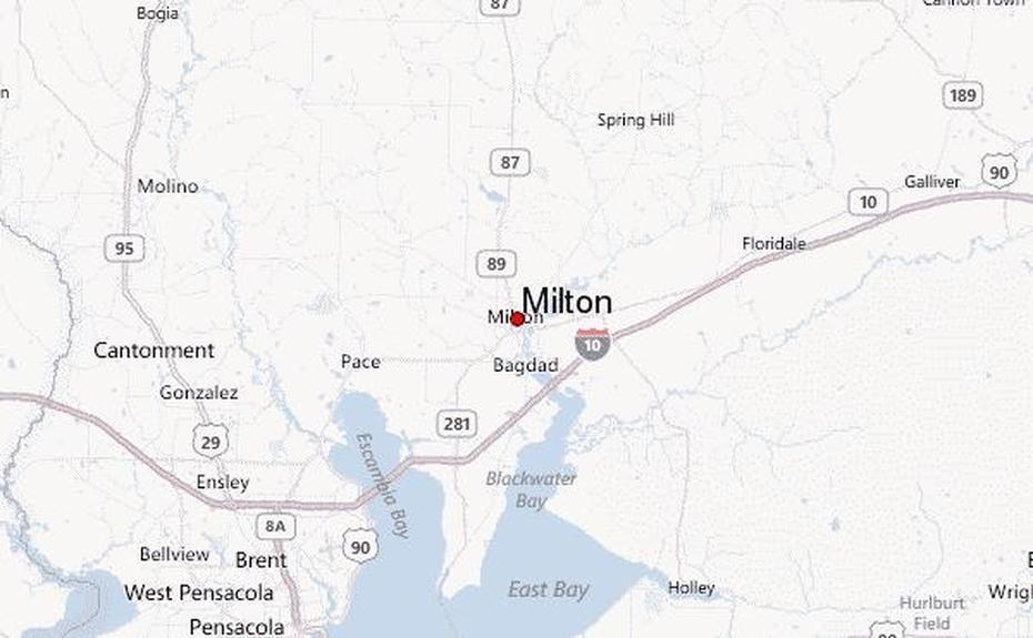 Milton, United States, Florida Location, Milton, United States