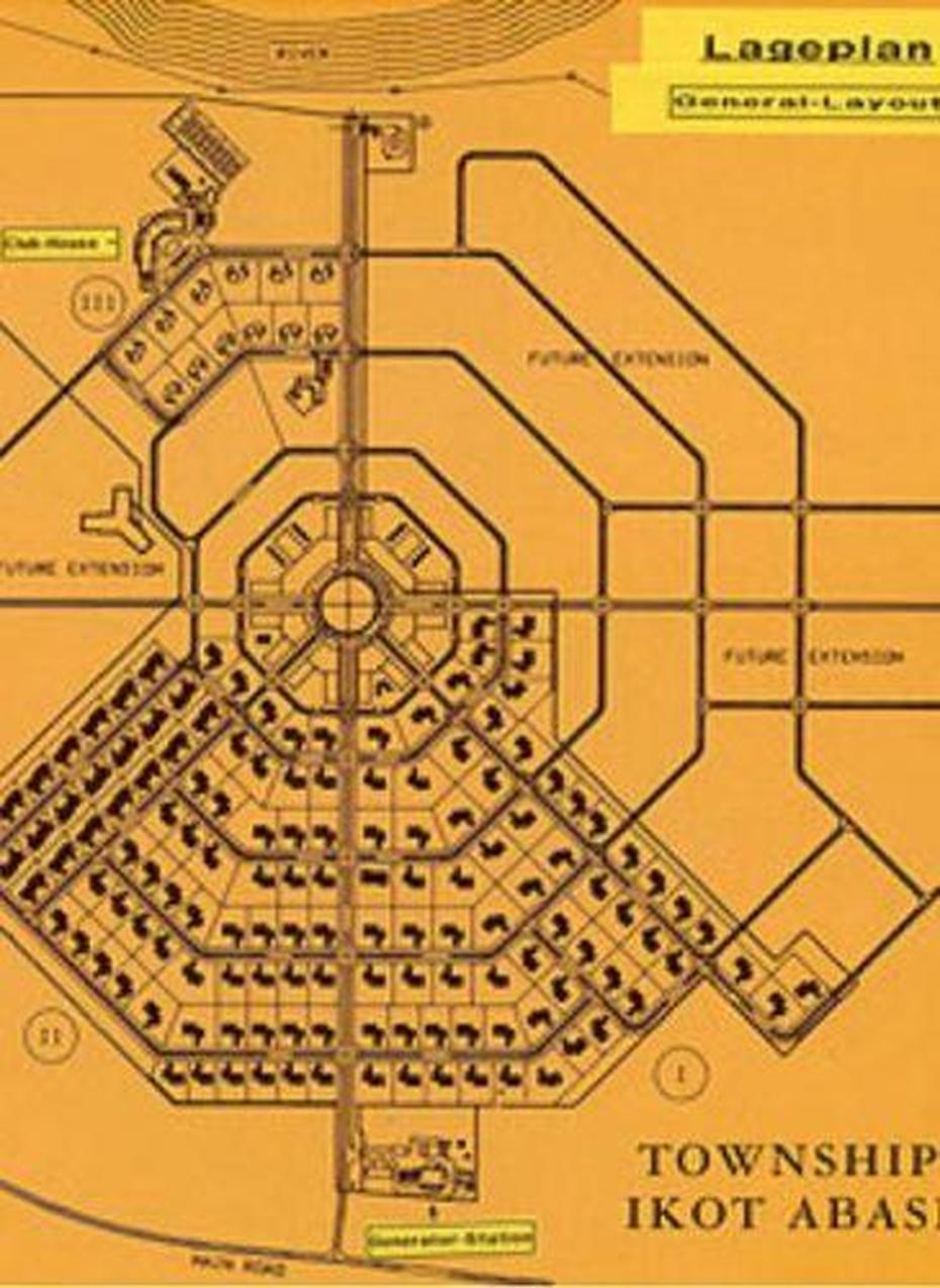 Nigeria/Afrika – Township Ikot Abasi, Ikot Abasi, Nigeria, Uyo Nigeria, Ikot Abasi Substation