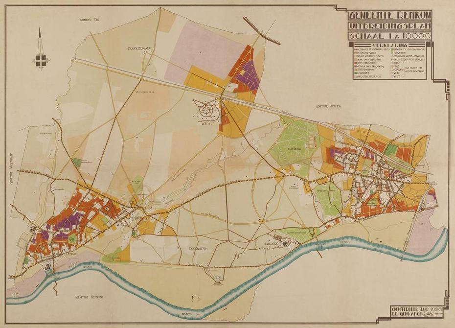 #Renkum Uitbreidingsplan 1926 | Oude Kaarten, Kaarten, Geschiedenis, Renkum, Netherlands, Cebuano  Flag, Castles Near  Amsterdam