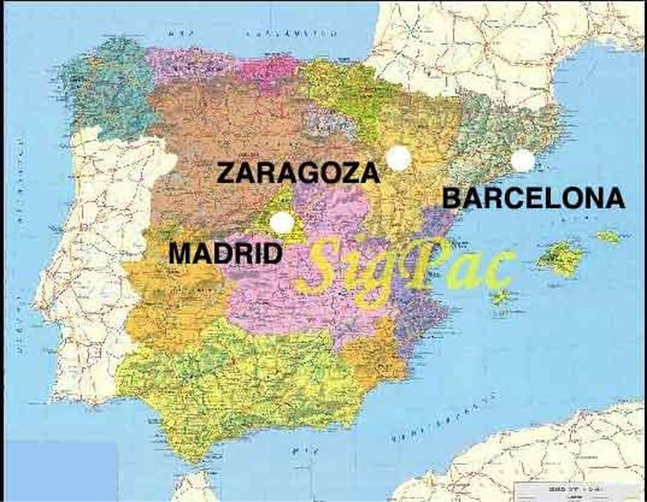 Zaragoza Plan, Zaragoza, Spain, Las Palmas Spain, Zaragoza Air Base