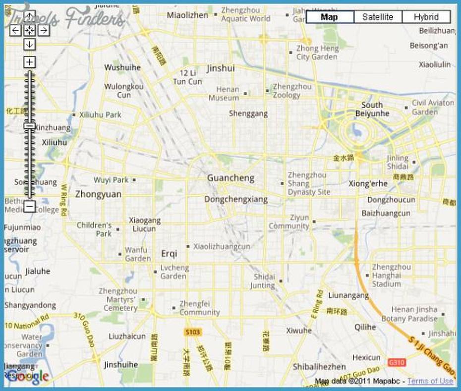 Zhengzhou Map – Travelsfinders, Zhengzhou, China, Nanchang China, Zhangzhou