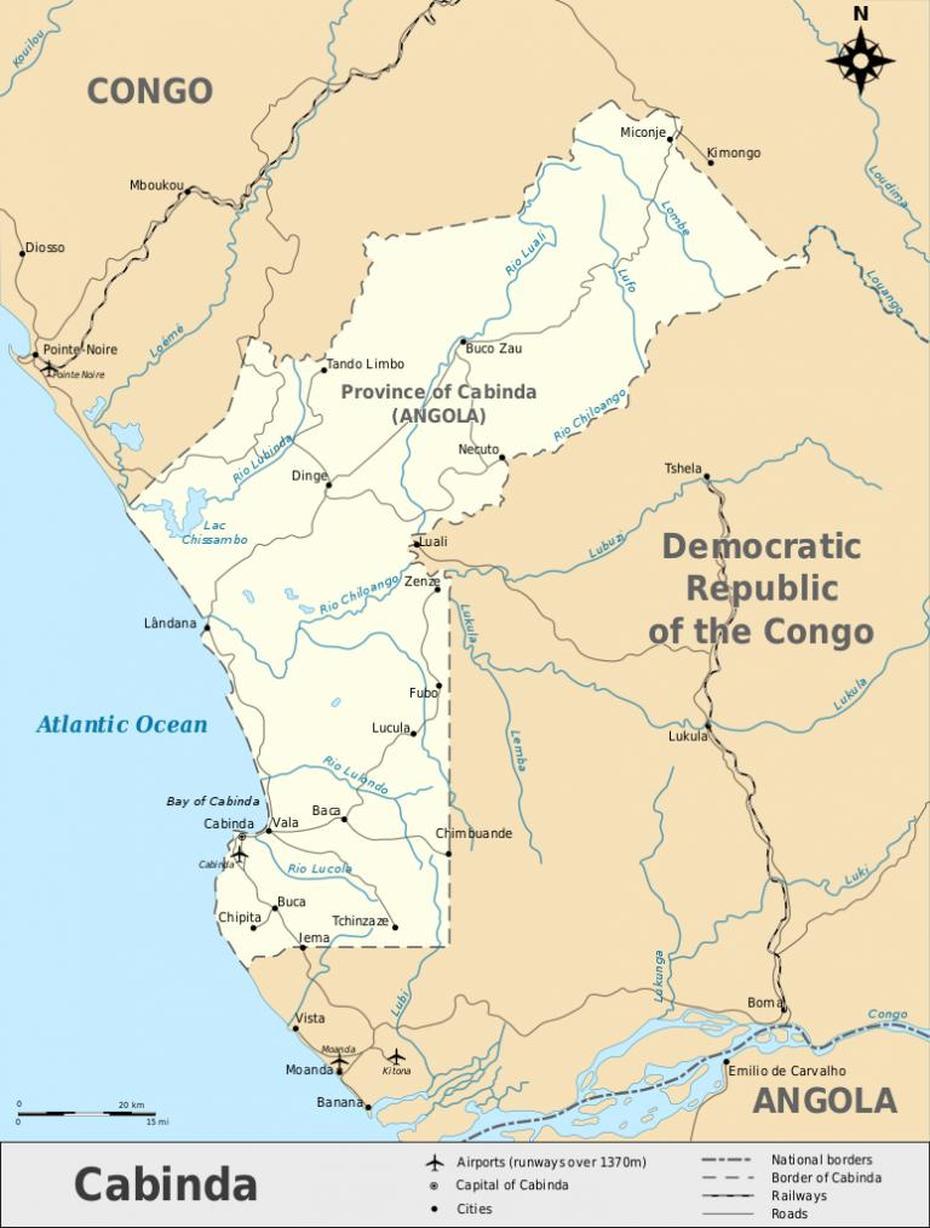 Angola Cabinda Region Map  Political Settlements Research Programme, Cabinda, Angola, Cabinda City, Cabinda War