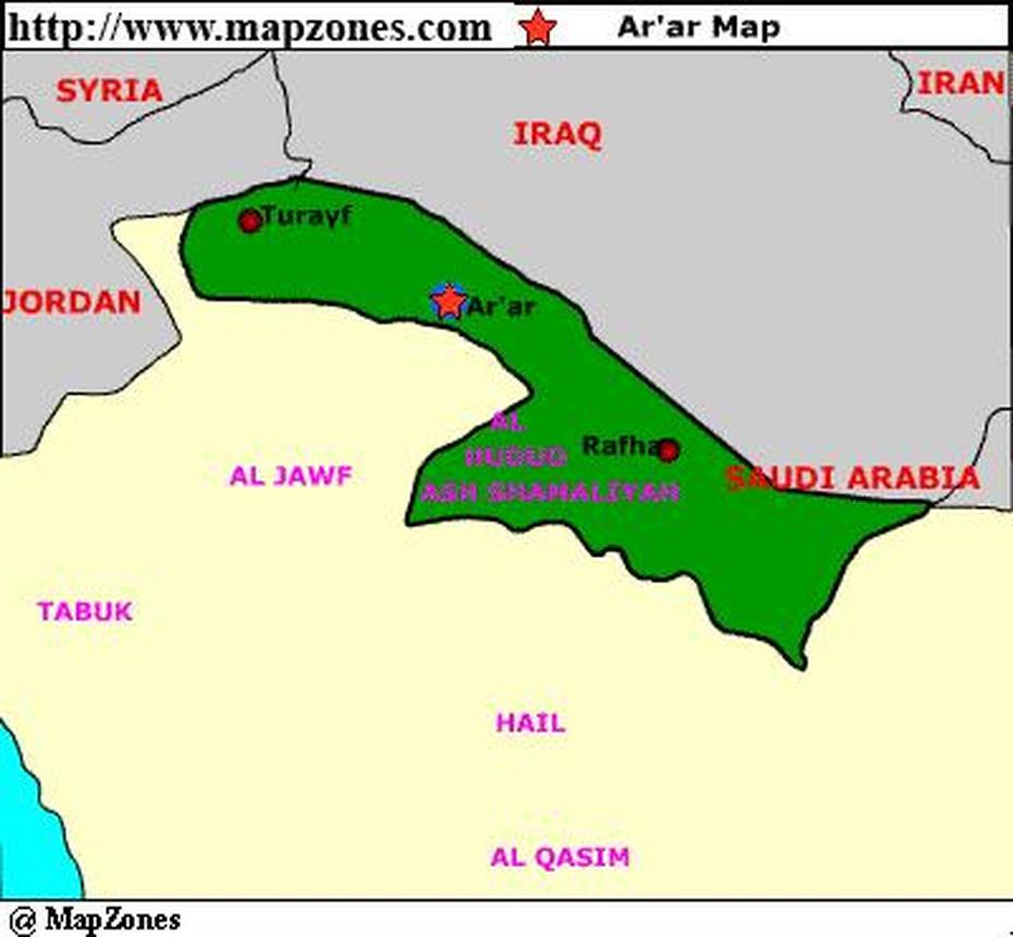 Arar Map And Arar Satellite Image, Arar, Saudi Arabia, Saudi Arabia City, Saudi City