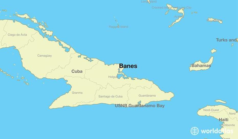 Where Is Banes, Cuba? / Banes, Holguin Map – Worldatlas, Banes, Cuba, Blank  Of Cuba, Oriente Cuba