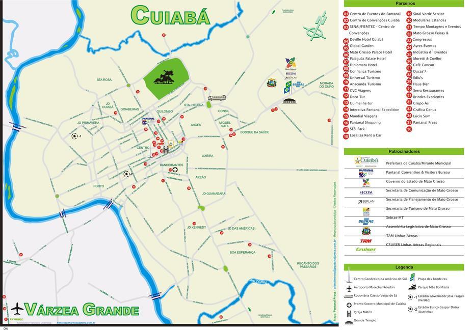 Cuiaba Brazil Map, Cuiabá, Brazil, Curitiba, Santarem Brazil
