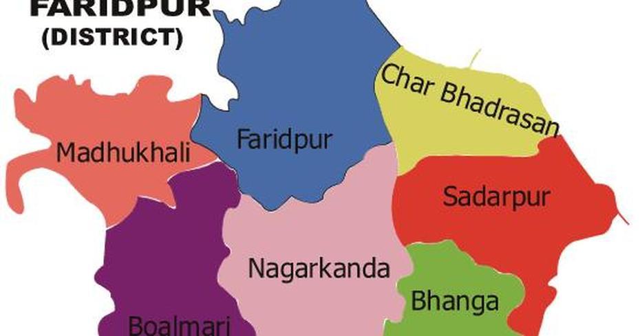 Faridpur District Map Of Bangladesh – Photos For You | Latest Hollywood …, Farīdpur, Bangladesh, Dhaka  Division, Dhaka Division