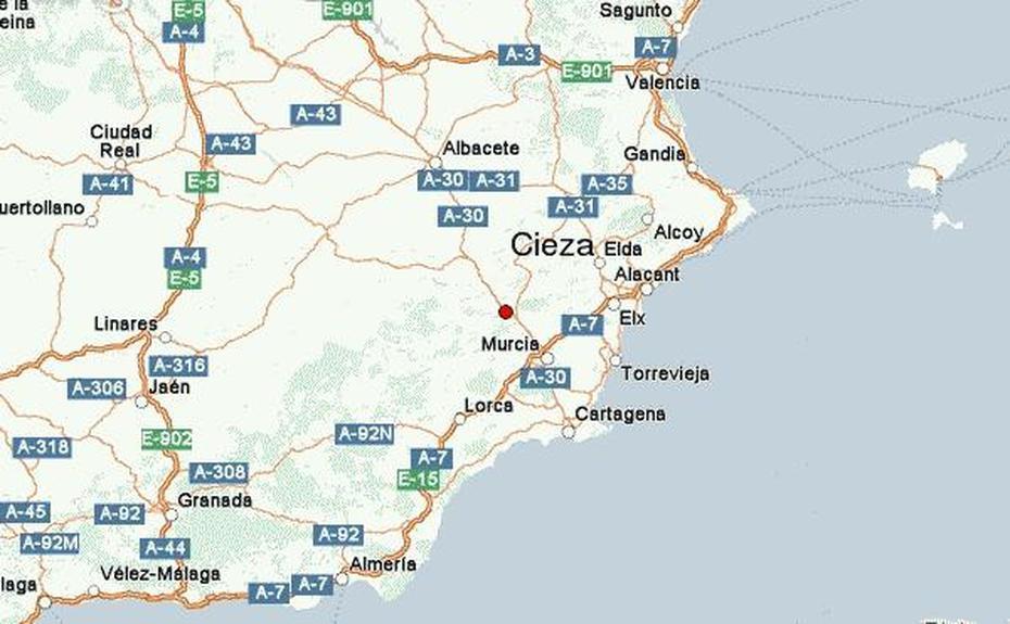 Guia Urbano De Cieza, Cieza, Spain, San Javier Spain, Murcia Region Spain