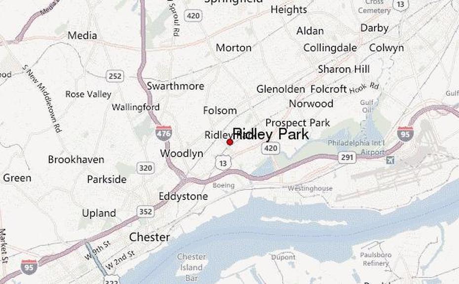Guide Urbain De Ridley Park, Ridley, United States, United States  With Major Cities, United States  Names