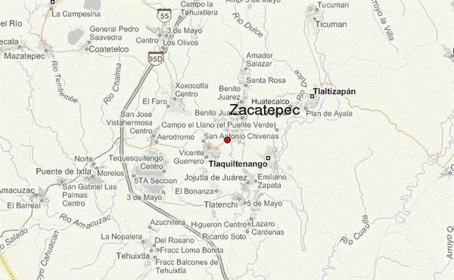 Guide Urbain De Zacatepec, Mexique, Zacatepec, Mexico, Ciudades De Mexico A, Estados De Mexico