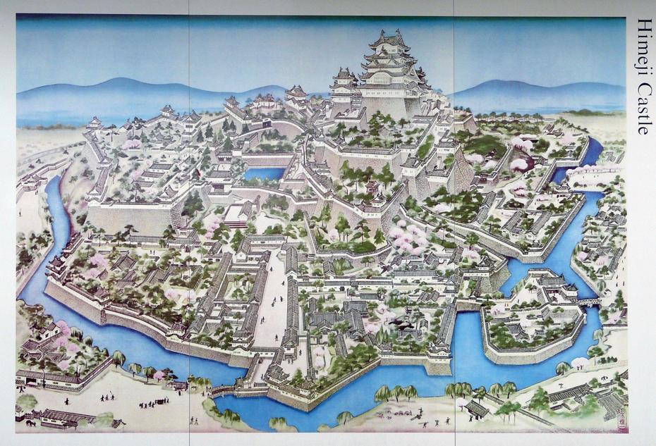 Himeji Japan Map : Index Of /Images/Japan/Sw : At One Point In The Late …, Himeji, Japan, Japanese Himeji Castle, The Himeji Castle