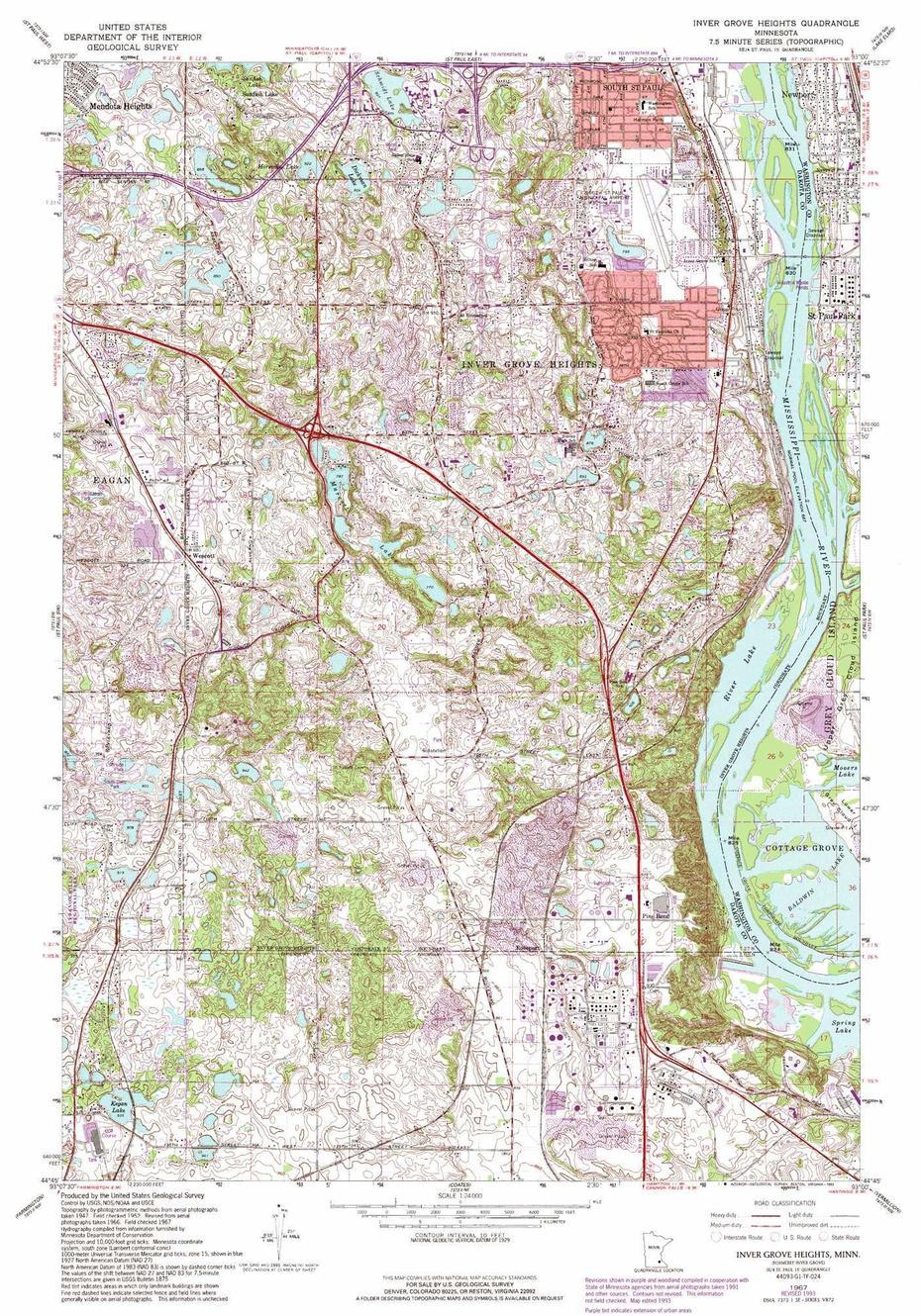 Inver Grove Heights Weather, Inver Grove Heights Pool, Usgs, Inver Grove Heights, United States