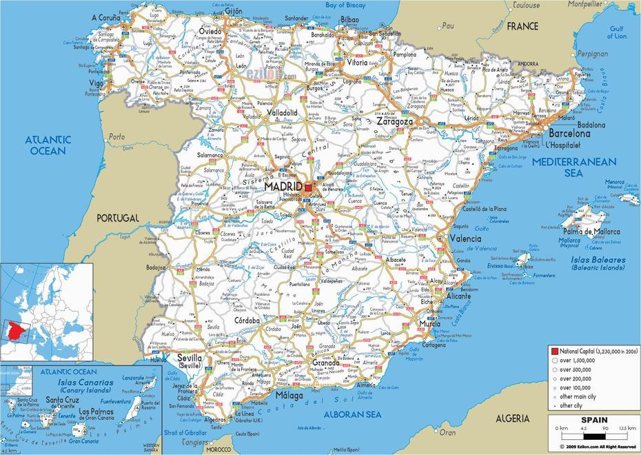 Map Of Spain With Cities And Towns | Secretmuseum, Alacuás, Spain, Of Spain And Europe, Of Spain Travel