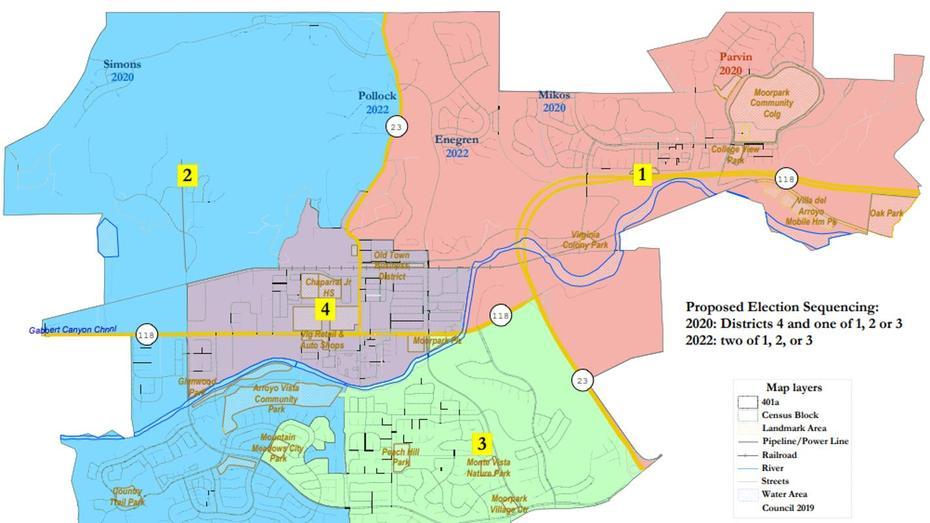 Moorpark Nears Decision On Maps For District-Based Elections, Moorpark, United States, Moorpark Downtown, Thousand Oaks Ca