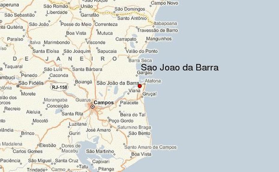 Sao Joao Da Barra Location Guide, São João Da Barra, Brazil, Forte São João, São João Porto